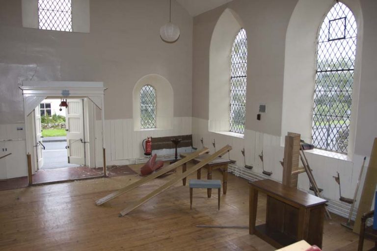 church renovation work